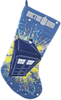 Doctor Who - TARDIS Applique Christmas Stocking