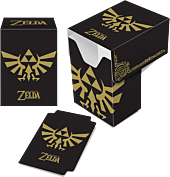 The Legend of Zelda - Ultra Pro Black and Gold Full View Deck Box