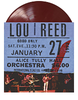 Lou Reed - Live At Alice Tully Hall: January 27, 1973 2xLP Vinyl Record (Record Store Day Exclusive Burgundy Coloured Vinyl)