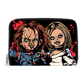 Child’s Play - Bride of Chucky 4” Faux Leather Zip-Around Wallet