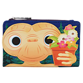 E.T. The Extra Terrestrial - Flower Pot 4” Faux Leather Flap Wallet