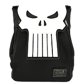 The Punisher - The Punisher Skull Logo 11” Faux Leather Mini Backpack