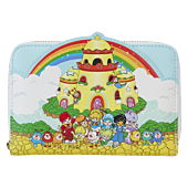 Rainbow Brite - Color Castle 4" Faux Leather Zip-Around Wallet