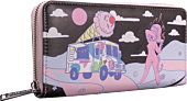 Loungefly x Valfre -  Lucy Ice Cream Truck Debossed 8” Faux Leather Zip-Around Wallet