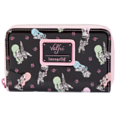 Valfre - Lucy Tattoo 4” Faux Leather Zip-Around Wallet