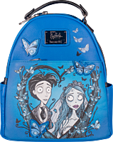 Corpse Bride - Valentine Glow in the Dark 10” Faux Leather Mini Backpack