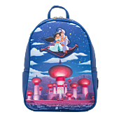 Aladdin (1992) - Magic Carpet Ride Glow in the Dark 10” Faux Leather Mini Backpack