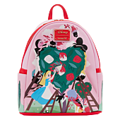 Alice in Wonderland (1951) - Painting the Roses Red 10” Faux Leather Mini Backpack