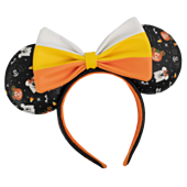 Mickey Mouse - Minnie Mouse Spooky Mice Candy Corn Faux Leather Headband