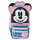 Disney - Western Minnie 8" Faux Leather Mini Backpack Pencil Case