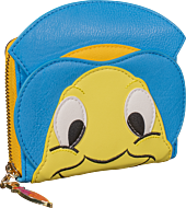 Pinocchio - Jiminy Cricket 5” Faux Leather Zip-Around Wallet