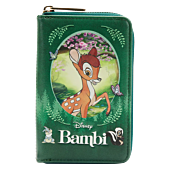 Bambi (1942) - Book 4” Faux Leather Zip-Around Wallet