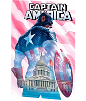 Captain America - Captain America by Ta-Nehisi Coates Omnibus Hardcover Book (DM Variant Cover)
