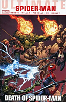 Ultimate Spider-Man - Death of Spider-Man Omnibus Hardcover Book (DM Variant Cover)