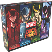 Marvel Dice Throne - Board Game 4-Hero Box Scarlet Witch Vs Thor Vs Loki Vs Spider-Man
