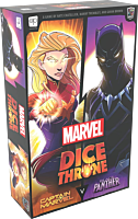 Marvel Dice Throne - Board Game 2-Hero Box Captain Marvel Vs Black Panther