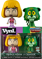 Masters of the Universe - Prince Adam & Cringer Vynl. Vinyl Figure 2-Pack by Funko