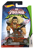Ultimate Spider-Man vs The Sinister 6 - Kraven’s Ettorium 1/64th Scale Die-Cast Hot Wheels Vehicle