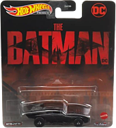 The Batman (2022) - Batmobile Hot Wheels Premium Real Riders 1/64th Scale Die-Cast Vehicle Replica