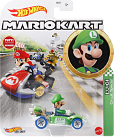 Mario Kart - Luigi (Circuit Special) Hot Wheels 1/64th Scale Die-Cast Vehicle Replica
