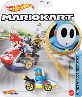 Mario Kart - Light-Blue Shy Guy (Standard Kart) Hot Wheels 1/64th Scale Die-Cast Vehicle Replica