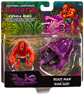 Masters of the Universe: Revelation - Beast Man & War Sled Eternia Minis 3” Scale Mini Action Figure 2-Pack