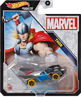 Marvel - Thor Hot Wheels Character Cars 1/64th Scale Die-Cast Vehicle