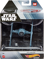 Star Wars - TIE Fighter Hot Wheels Starships Select 4" Die-Cast Vehicle Replica