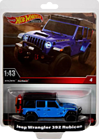 Hot Wheels - Jeep Wrangler 392 Rubicon Hot Wheels Premium Real Riders 1/43rd Scale Die-Cast Vehicle Replica