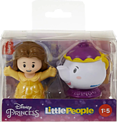 Beauty and the Beast (1991) - Belle & Mrs. Potts Disney Princess Fisher-Price Little People 2-Pack