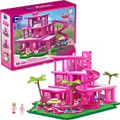 Barbie (2023) - Barbie's Dreamhouse Mega Construx Construction Set (1795 Pieces)