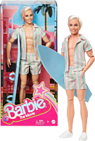 Barbie (2023) - Ken in Pastel Striped Beach Matching Set Doll