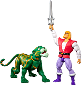 He-Man and the Masters of the Universe (1983) - Prince Adam & Cringer (Filmation) Cartoon Collection Origins 5.5" Action Figure 2-Pack