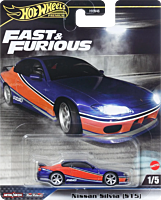 The Fast and the Furious: Tokyo Drift - Nissan Silvia (S15) Hot Wheels Premium Real Riders 1/64th Scale Die-Cast Vehicle Replica
