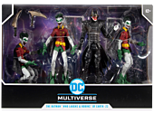 Dark Nights: Metal - The Batman Who Laughs & Robins of Earth-22 DC Multiverse 7” Scale Action Figure 4-Pack