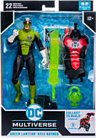 Blackest Night - Green Lantern Kyle Rayner DC Multiverse 7” Scale Action Figure (Atrocitus Build-A-Figure)