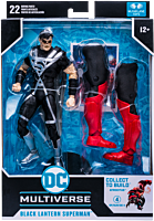 Blackest Night - Black Lantern Superman DC Multiverse 7” Scale Action Figure (Atrocitus Build-A-Figure)