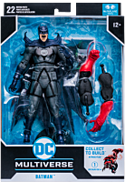 Blackest Night - Black Lantern Batman DC Multiverse 7” Scale Action Figure (Atrocitus Build-A-Figure)