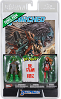 Spawn - She-Spawn & Curse Page Punchers 3" Scale Action Figure 2-Pack with Scorched #12 Comic Book