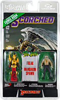 Spawn - Freak & Mandarin Spawn Page Punchers 3" Scale Action Figure 2-Pack with Scorched #13 Comic Book