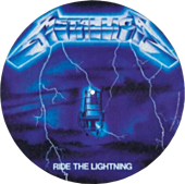 Metallica - Ride the Lightning Vinyl Record Slipmat