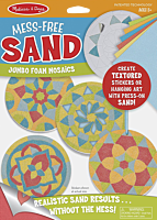 Melissa and Doug | Mess Free Mosaic Sand Foam Stickers | Popcultcha | Cultcha Kids