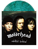 Motorhead - Overnight Sensation LP Vinyl Record (Green With Black Smoke Coloured Vinyl)