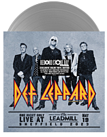 Def Leppard - Live at Leadmill 2xLP Vinyl Record (2024 Record Store Day Exclusive Silver Coloured Vinyl)