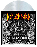 Def Leppard - Diamond Star Halos 2xLP Vinyl Record (Indie Exclusive Clear Vinyl)