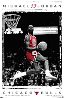 NBA - Michael Jordan Dunk Poster (004)