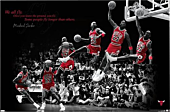 NBA - Michael Jordan Fly Poster (005)