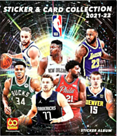 NBA Basketball - 2021/22 Panini Basketball Sticker & Card Collection Album