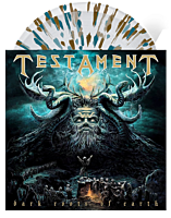 Testament - Dark Roots of Earth 2xLP Vinyl Record (Clear with Gold & Green Splatter Coloured Vinyl)