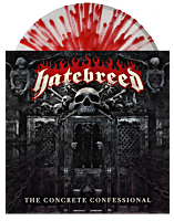 Hatebreed - The Concrete Confessional LP Vinyl Record (Clear with Red Splatter Coloured Vinyl)